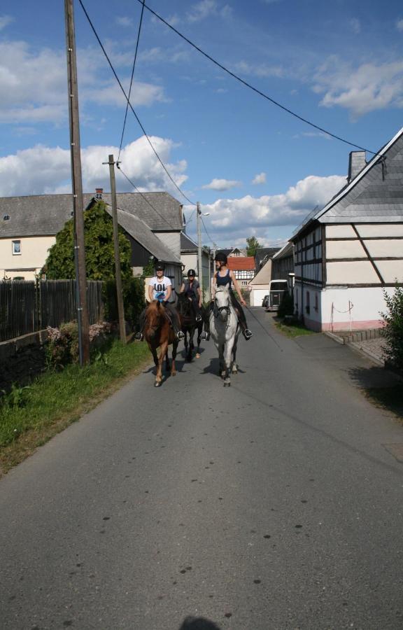 Pferd - Spass - Entspannung Staitz Exteriör bild